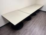 Square Cafe / Breakroom Table with Round Pedestal Base - ITEM #:200117 - Img 1 of 3