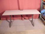 Vela Table folding table by Versteel - speckled grey laminate - ITEM #:205005 - Img 2 of 4