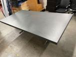 Used Folding Conference Table - Grey And Chrome - ITEM #:205025 - Img 2 of 7