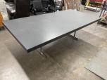 Used Folding Conference Table - Grey And Chrome - ITEM #:205025 - Img 3 of 7