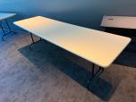 96" x 30" Plastic Folding Table - ITEM #:205028 - Img 2 of 3