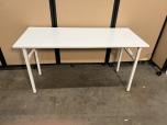 White Folding Training Table / Desk - ITEM #:205030 - Img 1 of 4
