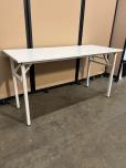 White Folding Training Table / Desk - ITEM #:205030 - Img 3 of 4