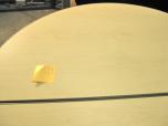 Round table with maple laminate - divides into two seperate halves - ITEM #:210013 - Thumbnail image 3 of 5