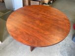 Round table with cherry laminate finish - ITEM #:210051 - Img 2 of 2