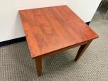 Used Lobby Table With Cherry Laminate - ITEM #:215022 - Img 4 of 4