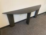 Used Granite Table With Black Base - ITEM #:215025 - Img 1 of 4