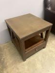 Used Lobby Table - Square With Stone Top - ITEM #:215029 - Img 1 of 4