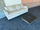 Industrial Square Coffee Table with Metal Frame and Wood Top - ITEM #:215041 - Img 2 of 3