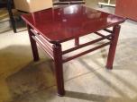 End table with mahogany finish - ITEM #:220004 - Thumbnail image 1 of 2