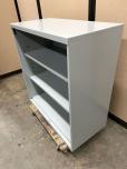Used Allsteel Metal Bookcase - Grey - ITEM #:240028 - Img 2 of 5