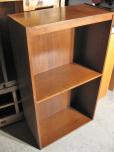 Bookcase - light mahogany finish - one middle shelf - ITEM #:245012 - Thumbnail image 1 of 2