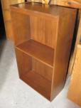 Bookcase - light mahogany finish - one middle shelf - ITEM #:245012 - Thumbnail image 2 of 2