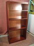 Cherry Laminate Bookcase with 3 Adjustable Shelves - ITEM #:245015 - Img 2 of 2