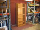 Bookcase With Medium Oak Laminate Finish - ITEM #:245019 - Img 1 of 2