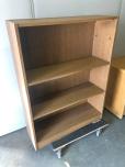 Bookcase with medium oak laminate finish - ITEM #:245067 - Img 1 of 3