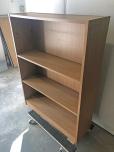 Bookcase with medium oak laminate finish - ITEM #:245067 - Thumbnail image 2 of 3