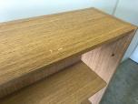 Bookcase with medium oak laminate finish - ITEM #:245067 - Img 3 of 3