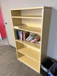 Used Maple Laminate Bookcase With 5 Shelves - ITEM #:245092 - Img 2 of 2