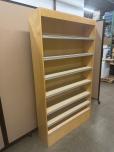 Used Bookcase With Maple Veneer - 48W - ITEM #:245109 - Img 1 of 2