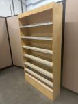 Used Bookcase With Maple Veneer - 48W - ITEM #:245109 - Img 2 of 2