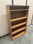 Used Bookcase - Oak Laminate - ITEM #:245115 - Img 1 of 3