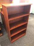 Used Bookcase - Three Adjustable Shelves - Cherry - ITEM #:245116 - Img 2 of 2