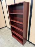 Used Bookcase With Mahogany Laminate - ITEM #:245122 - Img 2 of 2