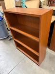Used Bookcase - Medium Tone Laminate - 3 Shelves - ITEM #:245126 - Img 1 of 2