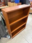 Used Bookcase - Medium Tone Laminate - 3 Shelves - ITEM #:245126 - Img 2 of 2
