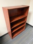 Cherry Laminate 5-Tier Office Bookcase, 47"H - ITEM #:245127 - Img 1 of 3