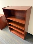 Cherry Laminate 5-Tier Office Bookcase, 47"H - ITEM #:245127 - Img 2 of 3