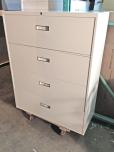 4-drawer lateral file cabinet with grey finish - ITEM #:255004 - Thumbnail image 2 of 2