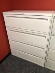 4-drawer lateral file cabinet with putty finish - ITEM #:255121 - Thumbnail image 2 of 2