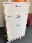 4-drawer lateral file cabinet with putty finish - ITEM #:255124 - Img 2 of 2