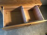 Oak 2-drawer lateral file cabinet - ITEM #:255142 - Thumbnail image 4 of 4