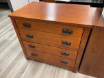 Used 2-drawer Lateral File with Medium Tone Veneer Finish - ITEM #:255165 - Img 1 of 4