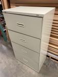 Used Hon 4-Drawer Lateral File Cabinet With Putty Finish - ITEM #:255169 - Thumbnail image 3 of 7