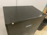 Used Hon 4-Drawer Lateral File Cabinet With Black Finish - ITEM #:255171 - Thumbnail image 3 of 3