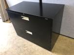 Hon 2-drawer Lateral File Cabinets - Black - ITEM #:255173 - Img 2 of 3