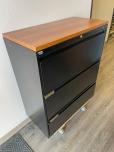 Used 3-Drawer Lateral File Cabinet With Laminate Top - ITEM #:255178 - Img 4 of 5