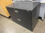 Used 2-Drawer Lateral File - Grey Finish - ITEM #:255184 - Img 1 of 5