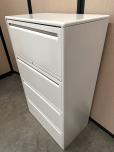 Used Haworth 4-Drawer Lateral File Cabinet - Putty - ITEM #:255185 - Img 1 of 4