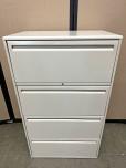 Used Haworth 4-Drawer Lateral File Cabinet - Putty - ITEM #:255185 - Img 3 of 4