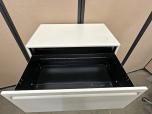 Used Haworth 4-Drawer Lateral File Cabinet - Putty - ITEM #:255185 - Img 4 of 4