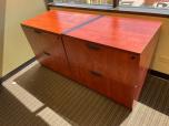 Used 2-Drawer Lateral File Cabinet - Cherry - OTG - ITEM #:255188 - Img 1 of 4