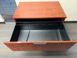 2-Drawer Lateral File Cabinet, Cherry Laminate, 36"W - ITEM #:255195 - Img 4 of 11