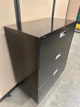 Hon 3-Drawer Lateral File Cabinet, Black - ITEM #:255200 - Img 3 of 3