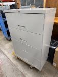 4-Drawer Lateral File Cabinet - 36"W x 18"D x 53"H - Gray - ITEM #:255201 - Img 1 of 3
