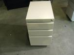 Used File cabinet - box-box-file configuration - off-white finish 